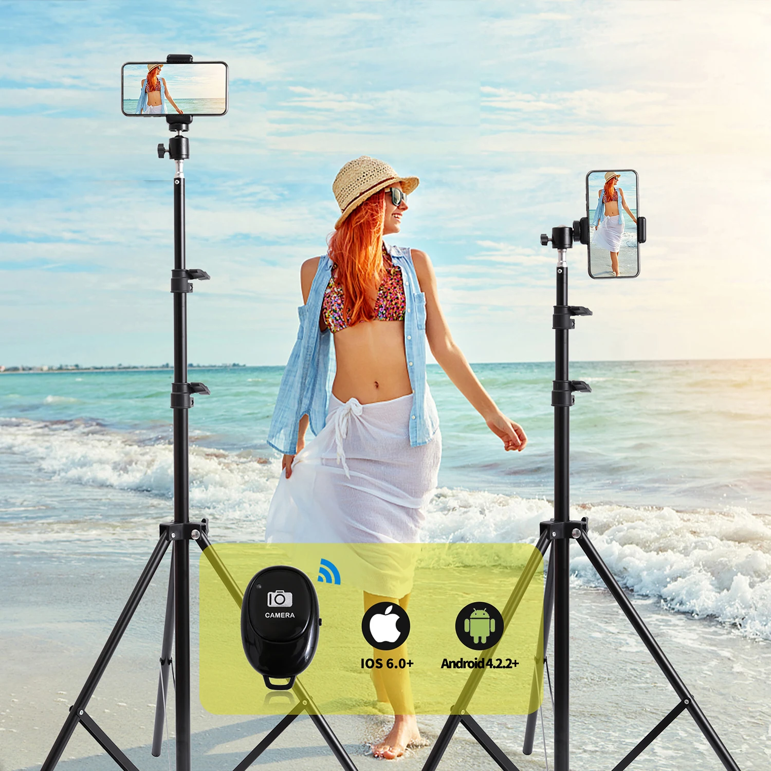 Tripé Fotográfico com Estandes de Luz Fortes Lâmpada Softbox Fundos Kits de Iluminação Vídeo Fundos do Estúdio Fotográfico 160 cm 200cm - Image 5