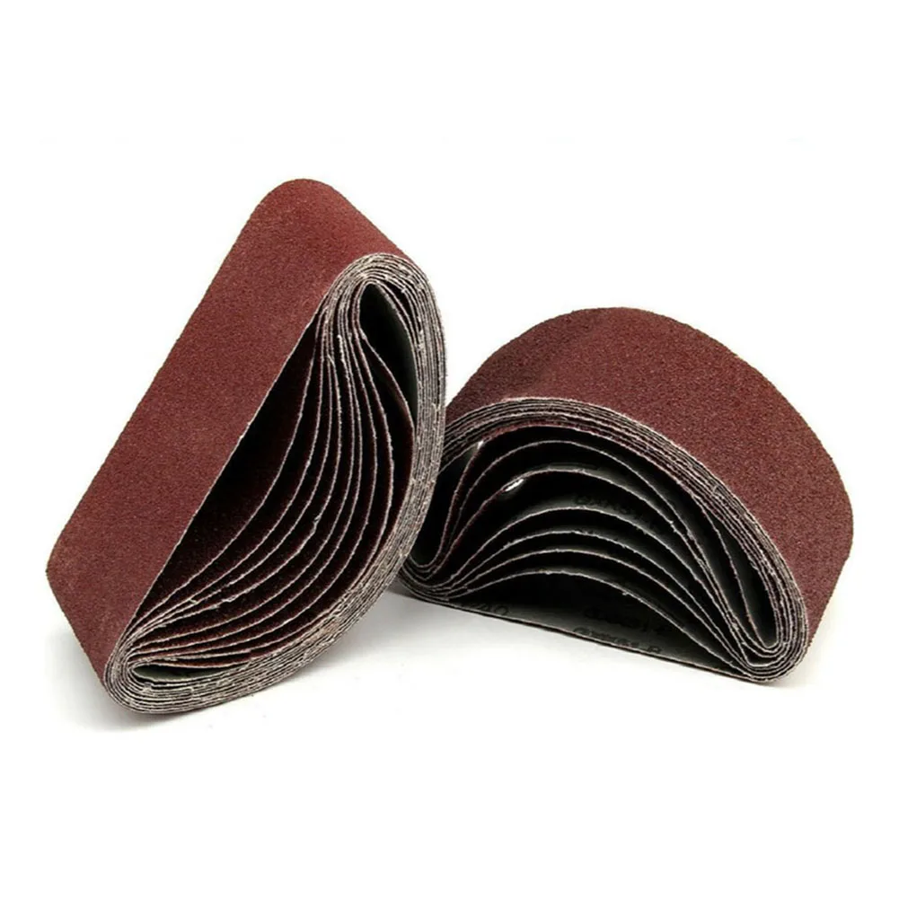 

Набор из 12 шлифовальных лент для дерева, алюминия и цветного металла