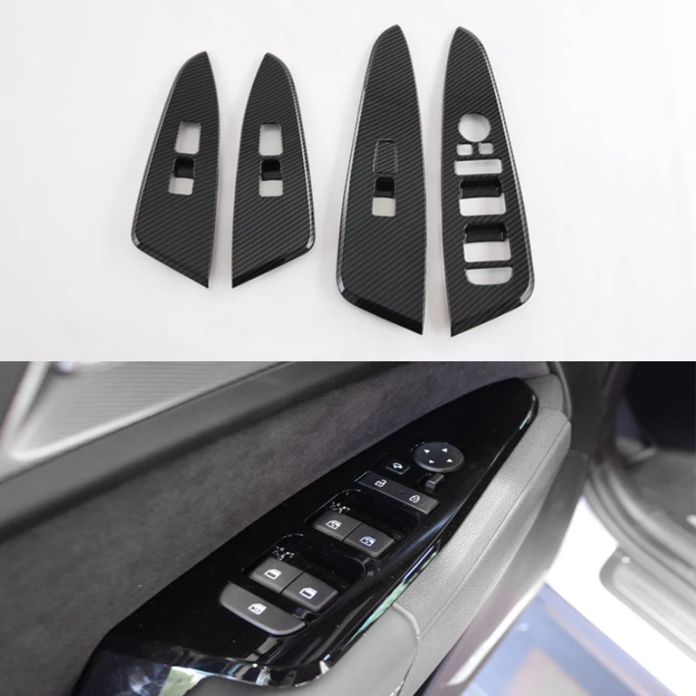 

YAQUICKA Car Trim Fit for KIA Sportage NQ5 2022 Door Armrest Window Lift Switch Panel Cover Styling Interior Auto Moldings