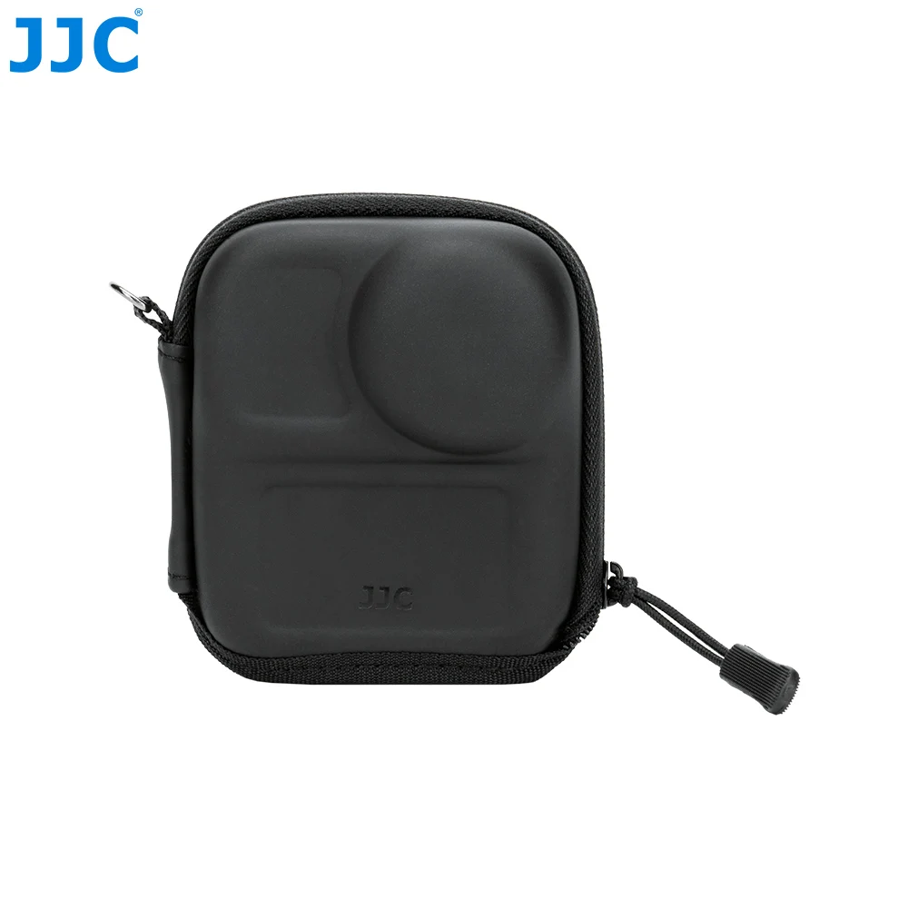 Compact Hard Shell Camera Case with Carabiner and EVA Storage Pouch