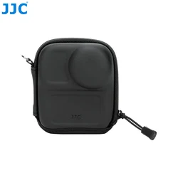 Compact Hard Shell Camera Case with Carabiner and EVA Storage Pouch (Black)
