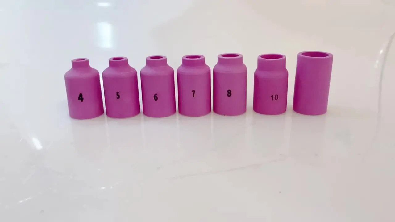 54N14 54N15 54N16 54N17 54N18 54N19 54N12 Alumina Nozzles For TIG