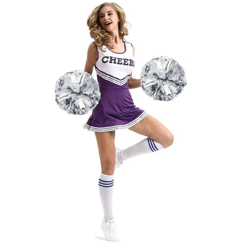 Game Pompoms Cheerleader Cheering Pom Poms Sports Match Vocal Concert Color Free Combination cheap practical cheerleading pom poms