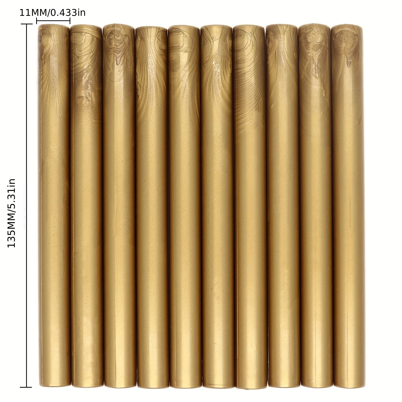10PCS Wax Seal Glue Gun Sealing Wax Sticks 5