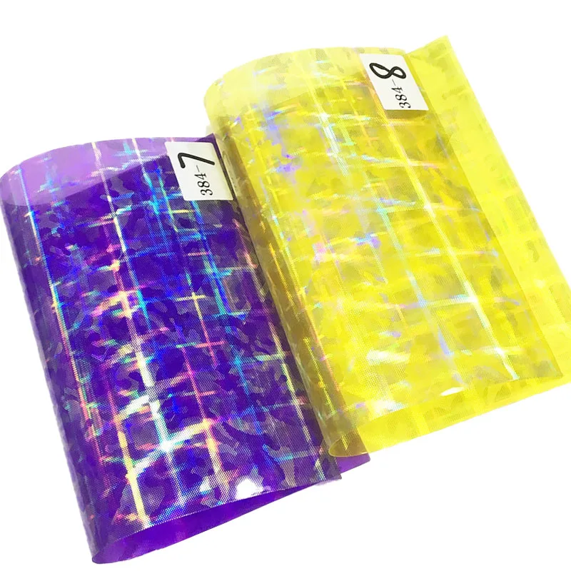 

Roll 0.4mm Color Camouflage Printed PVC Holographic Artificial Leather for DIY Handbags Keychains Material 46*135CM