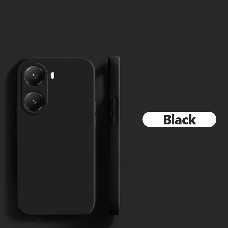 Luxury Liquid Silicone Shockproof Phone Case - Soft Back Cover