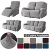 Recliner Sofa Cover Lazy Chair Solid Color Cushion Cover Sofa Cover 1/2/3/4 Seat Waterproof Leaf Texture Sofa 1