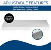 Broan-NuTone Energy Star Certified Ligh Glacier 30in Under-Cabinet 4-Way Convertible Range Hood W/ 2-Speed Exhaust Fan and Light 5