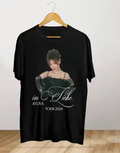 Ayliva In Liebe Tour 2024 футболка фаната все размеры S 2345XL CS10 длинные или Короткие рукава
