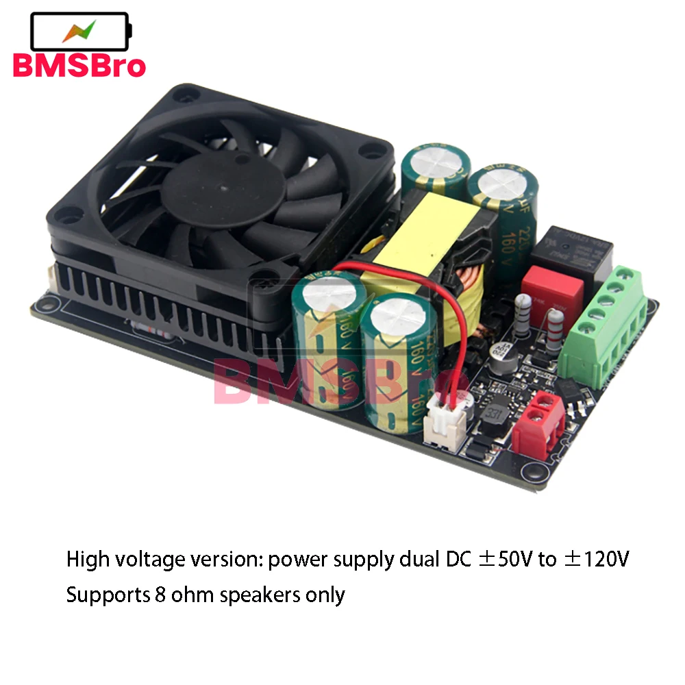 1000W IRS2092S 모노 HD 디지털 공방판 4-8 옴 ± 50V-± 80V-8 옴 ± 50V-± 120V 전문 스테이지카 가라오케 스마트 홈시어터 저음 스피커