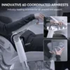 SIHOO Doro S300 Ergonomic Office Chair Computer Chair with Dual Lumbar Support 6D Armrests Adjustable Rolling Mesh Gaming Chair 5