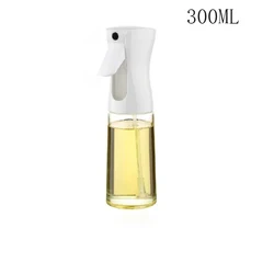 Versatile Oil and Sauce Dispenser Spray Bottle (White 300ml)