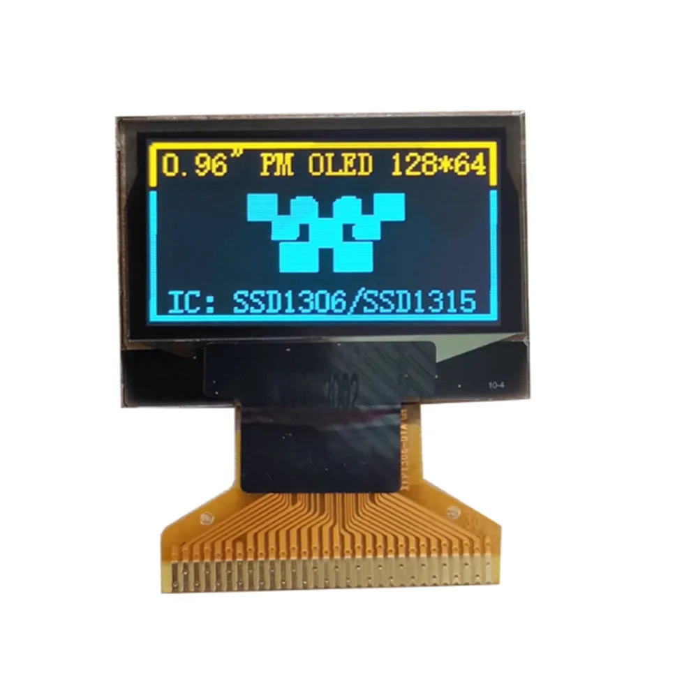 0.96 Inch 128X64 OLED Display 128*64 LCD Screen Board 30pin SSD1306 Driver Passive Matrix For DIY KIT
