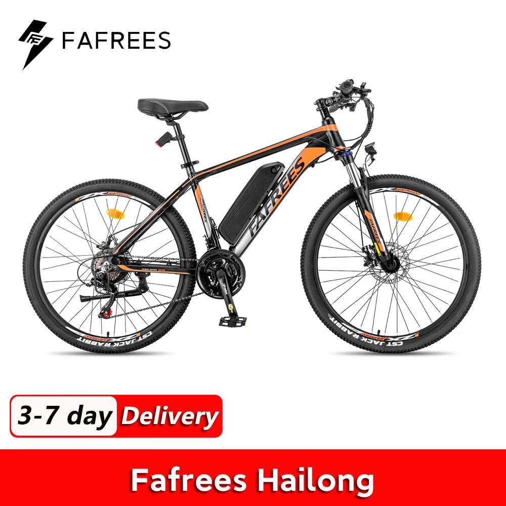 Fafrees Hailong Una Bicicletta Elettrica Per Uomo Mountain Bike E-Bike 250W 36V 13Ah Batteria Al Litio Bici Elettrica