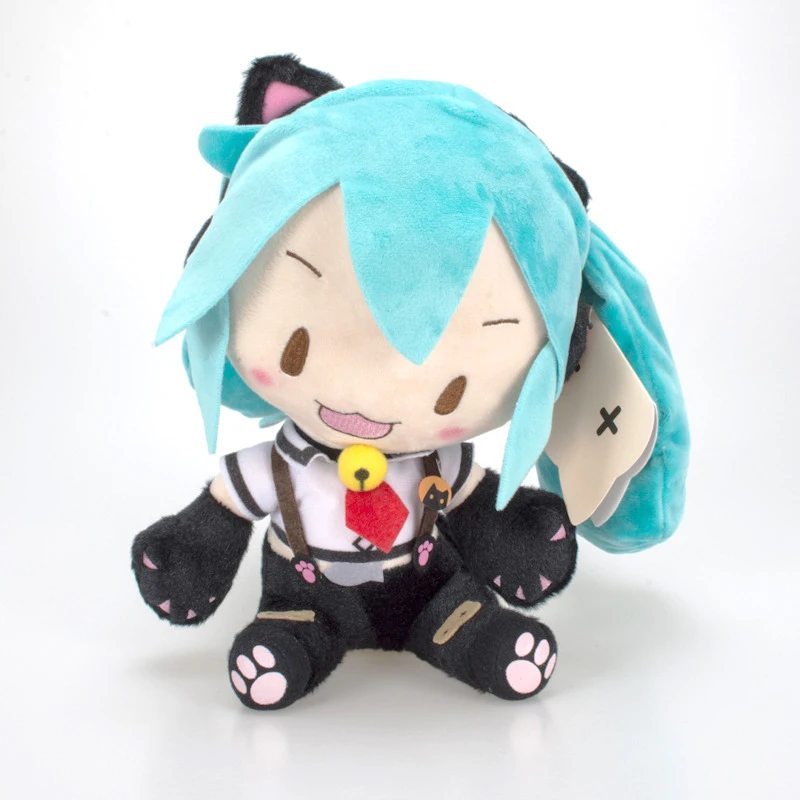 

Kawaii Miku Plush Toys Large Anime Sound Miku Cat Plush Cosplay Anime Figure Miku Sound Plush Doll Birthday Gifts