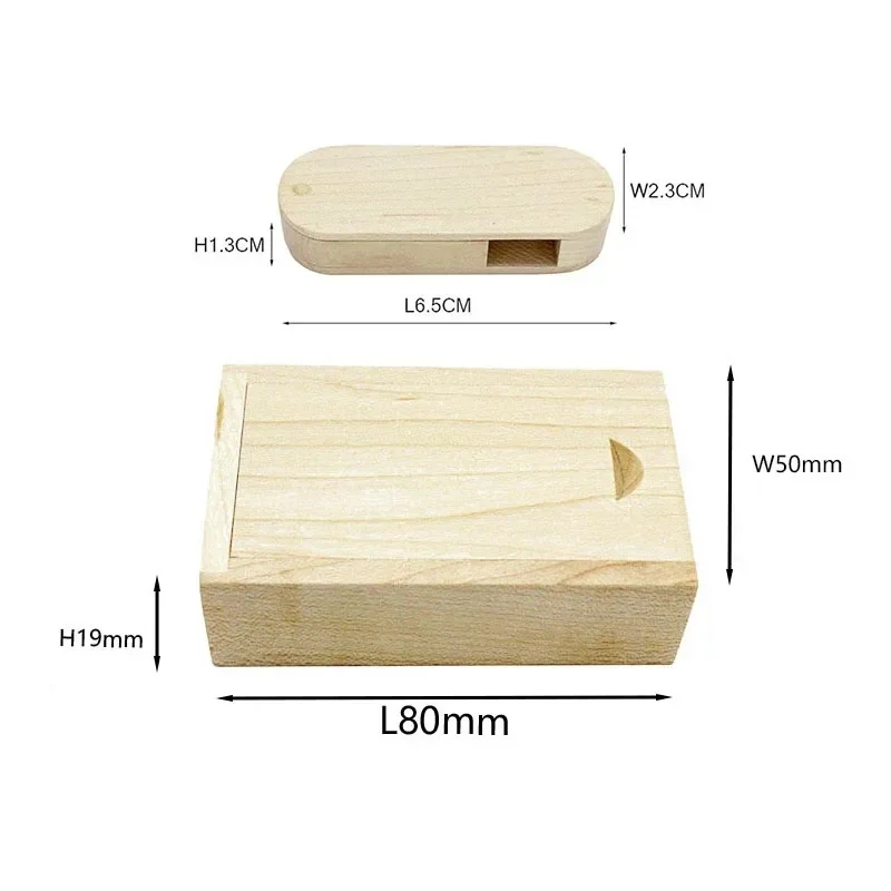 Pen Drive Rotativo de Madeira com Logotipo Personalizado Gratuito Usb Flash Drive Memory Stick de Capacidade Real Presente de Casamento 10 Pcs por Lote 128gb 64gb 32gb - Imagem 6