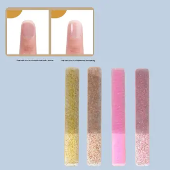 1 pz Lima per Unghie in Vetro Nano Professionale per Lucidatura e Manicure, Strumento Artistico Lavabile che Rende le Unghie Facilmente Brillanti come lo Smalto