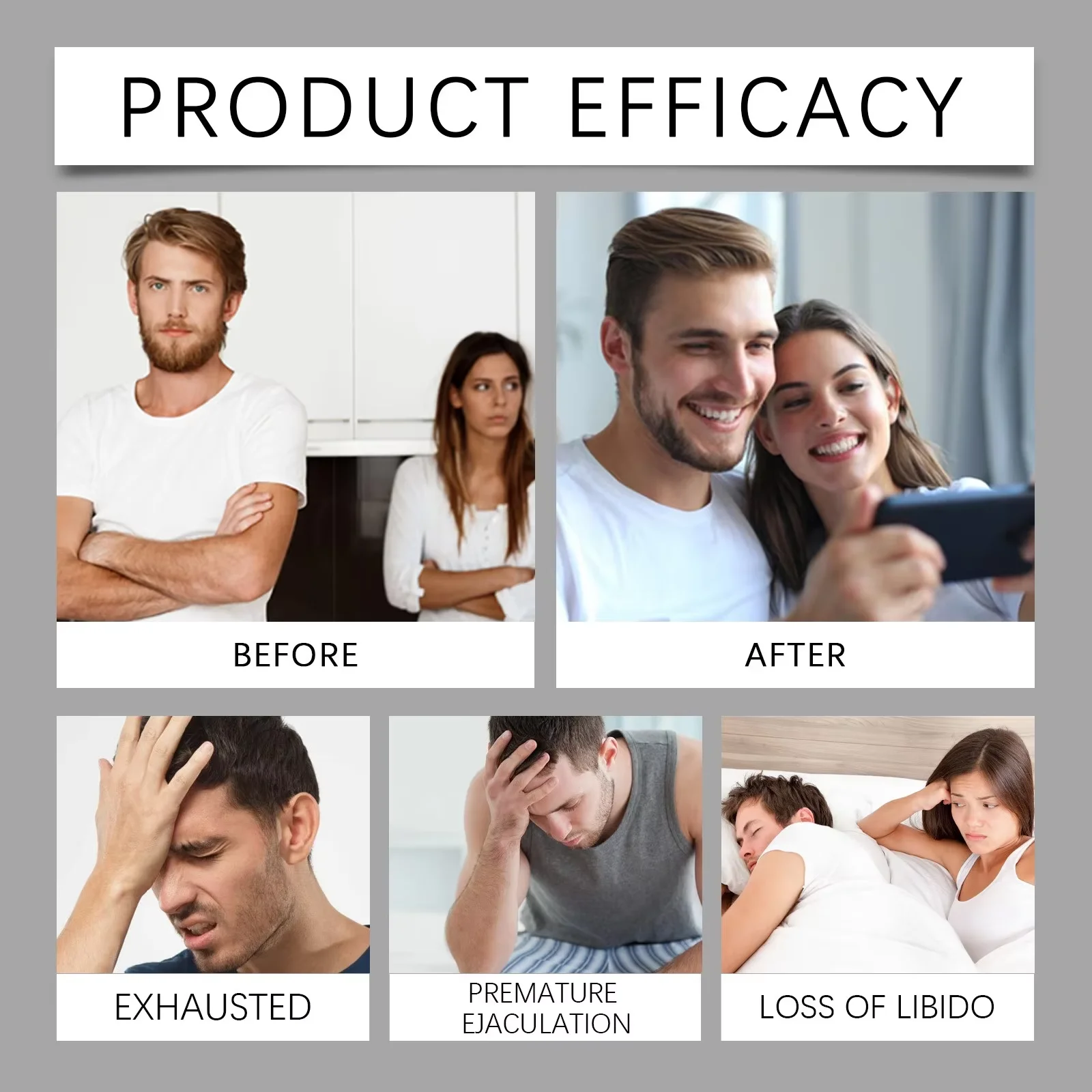 Male Enhancing Organic Maca Capsules Men's Supplement to Boost Stamina Performance Energy Muscle Enlargement