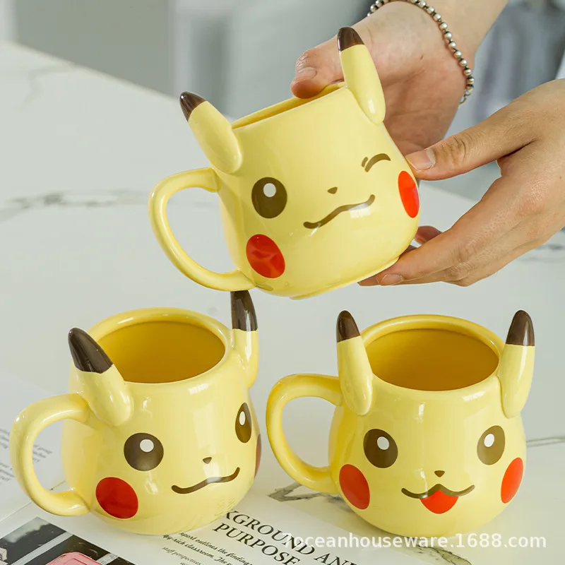 Pokemon - Caneca de cerâmica tipo água Pokémon ㅤ