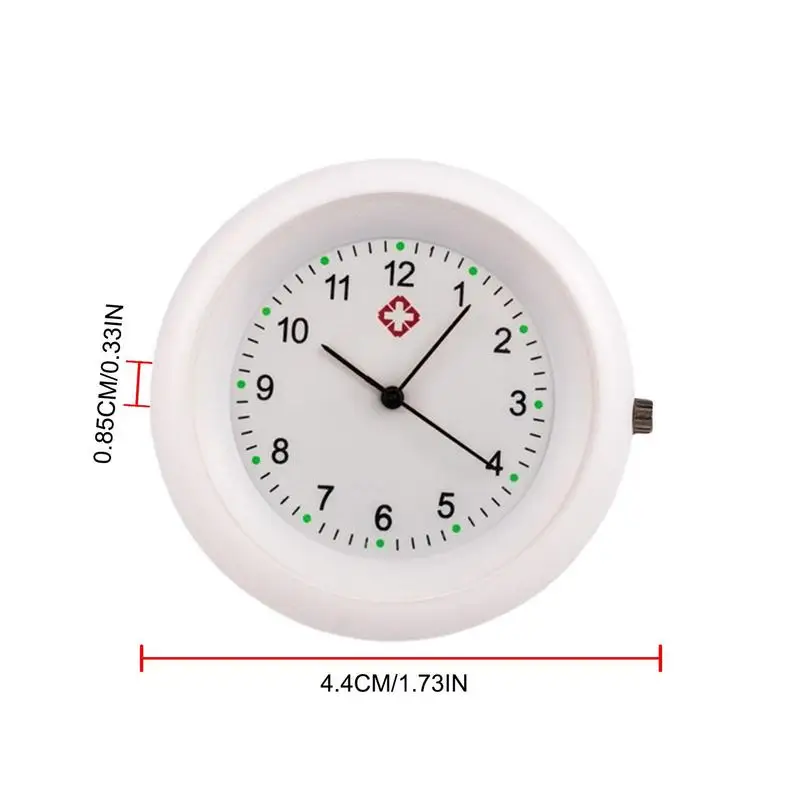 Stethoscope Watch Waterproof Nurses Watches Attachment With Symbols Accurate Brooch Fob Clip-on Pocket Watch For Clinic nurse 6