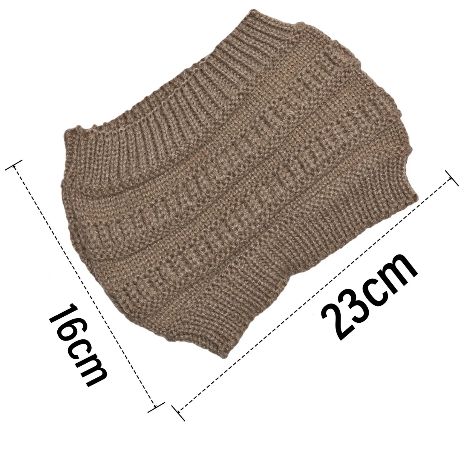 1PC Women's Knitted Headband For Ponytail, Warm Winter Fall Head Wrap, Stylish Cable Knit Ear Warmer Headband For Ladies