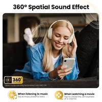 HAYLOU S30 Wireless Bluetooth 5.4 Headphones 43dB Adaptive Noise Cancelling Headsets 40mm Driver 80H Playtime Earphones - Image 6