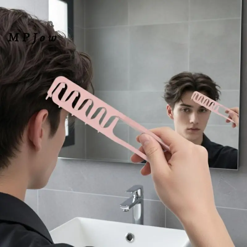 Pettine Volumizzante per Capelli in Plastica, Strumento per lo Styling di Capelli Normali, Effetto Naturale per Sollevare e Coprire le Radici - immagine 3