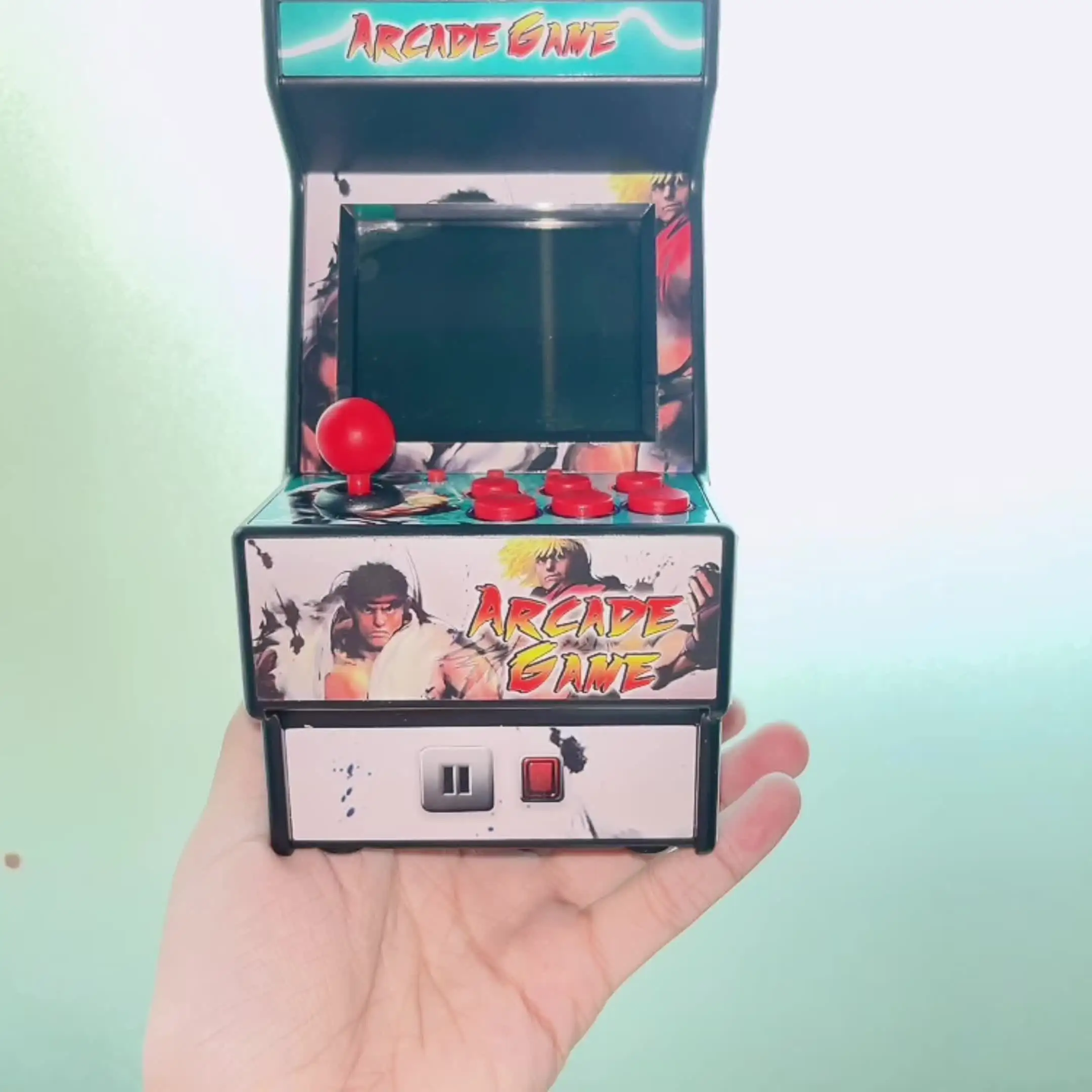 ミニアーケードゲームコンソール2.8インチ内蔵で156レトロゲーム