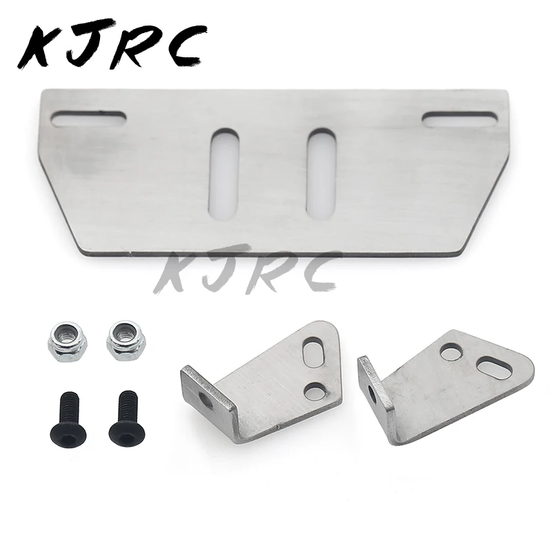 

Steel Front Armor Skid Plate for T TRX4 Axial SCX10 1/10 RC Crawler Car Upgrade Parts
