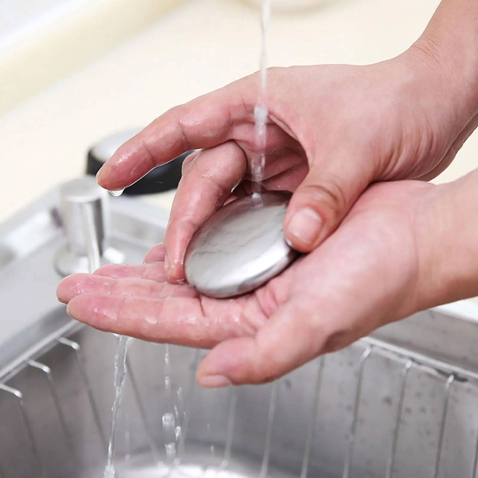 Magic Soap Odor Remover Stainless Steel Soap Kitchen Bar Eliminating Odor Remover Home Kitchen Utensil Set