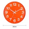 12-Inch Wall Clock High-precision Battery Operated Quartz Clock Wall Art Decoration Analog Decorative For Kitchen Bedroom Home 6