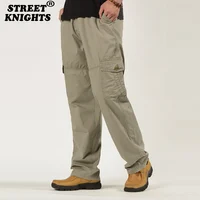 2022 Men Pants Large size Big 6XL Plus Men's Cargo Pants Trousers For Men Sports Pants Military Style Trousers Jogger Pants Male 1