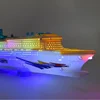 49CM Electric Universal Ocean Liner Ship Toy Model with Sound Music Cruise Boat Toy for Children Automatic Steering 3