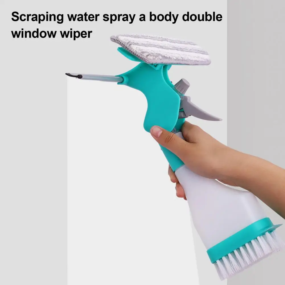 4-in-1 Multifunction Window Cleaner Kit With Spray Bottle