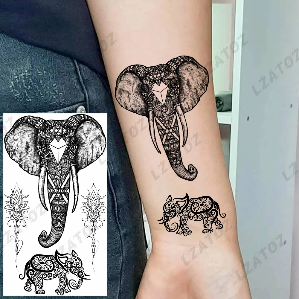 Share 164+ elephant anchor tattoo super hot tnbvietnam.edu.vn