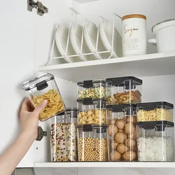 New Food Storage Container Kitchen Organizer Box Storage Plastic Transparent Sealed Cans Jars for Spices Fridge Bulk Containers New Food Storage Container Kitchen Organizer Box Storage Plastic Transparent Sealed Cans Jars for Spices Fridge Bulk Containers