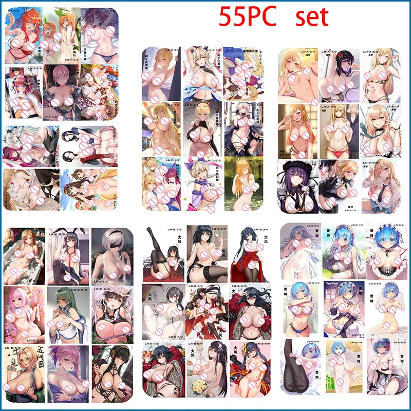 

Anime Goddess Story DIY ACG Nakano Ichika Nakano Nino Sexy Collectible Cards Boy Toys Game Cards Christmas Birthday Presents