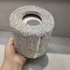 Sparkling Diamond Roller Tissue Box Circular Roll Paper Home Decor Living Room Bedroom Tissue Storage Box Bathroom Accessories 4