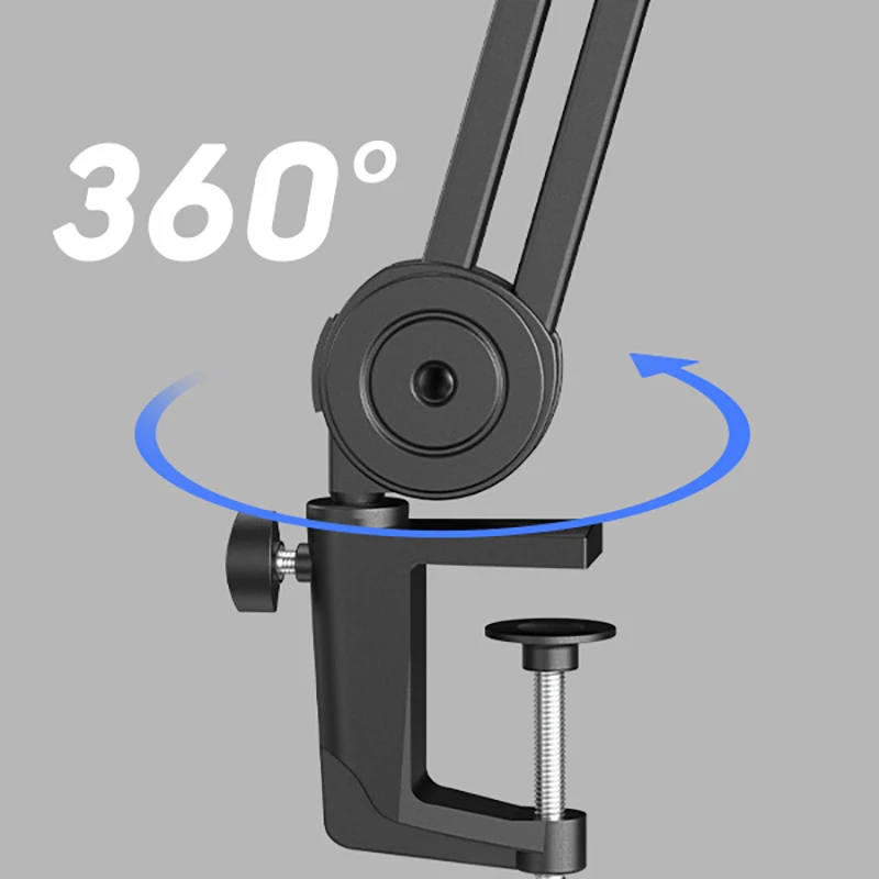Fifine-suporte de Braço de Microfone Pesado Suspensão Tesoura Suporte de Microfone Ajustável Suporte de Microfone Gravação Jogos Podcasting-bm63 - Image 4
