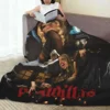 Lolas Indigos Blanket Quality Super Warm Spanish Singer Dancer Throw Blanket Winter Camping Couch Bed Street Trend Bedspread 3