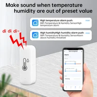 Tuya Zigbee/Wifi Smart Temperature And Humidity Sensor Battery Powered Thermometer APP Smart Home Security Work With Google Home - Image 5