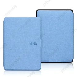 Premium Magnetische Smart Stofcover voor Kindle Paperwhite - Strakke en Duurzame Bescherming