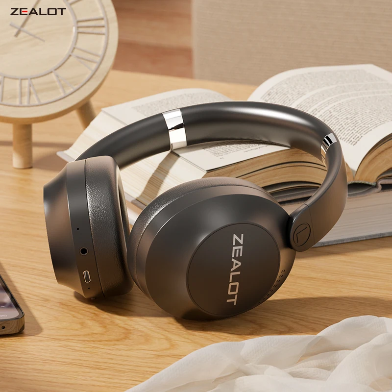Amazon.com: ZIHNIC Bluetooth Headphones Over-Ear, Foldable