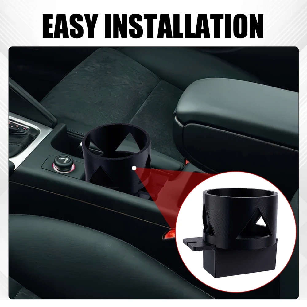 Car Center Console Armrest Cup Holder Set
