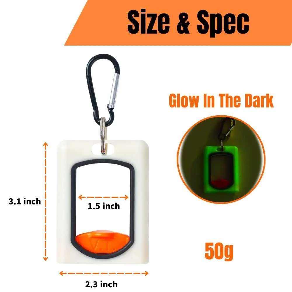 Cable Tie Organizer Square Portable Fluorescent Storage