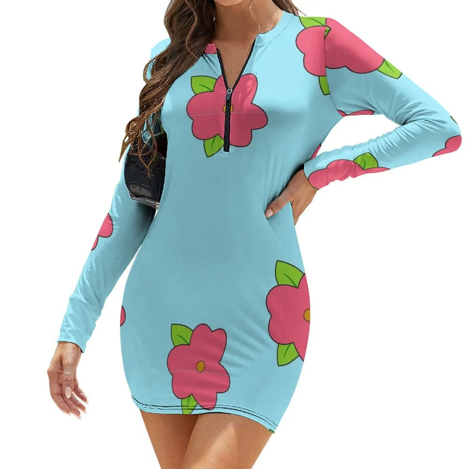 

Homers fat dress Long-Sleeve Bodycon Dress evening dresses ladies party dresses woman