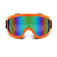 Lunettes de protection pour casque de moto, lunettes de sport de plein air, coupe-vent et anti-poussière, lunettes de ski, lunettes de motocross, anti-émeute, 506 2