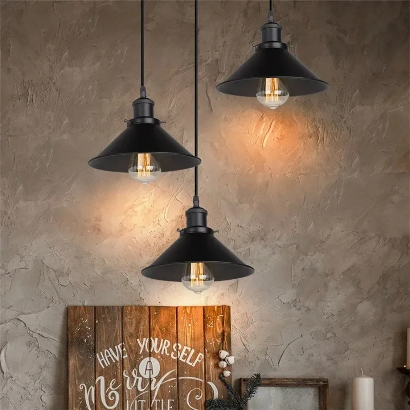 Simple Design Pendant Light Apply for Living Room Home Bedroom Restaurant Hotel Decorative Black Hanging Ceiling Lamp Fixtures