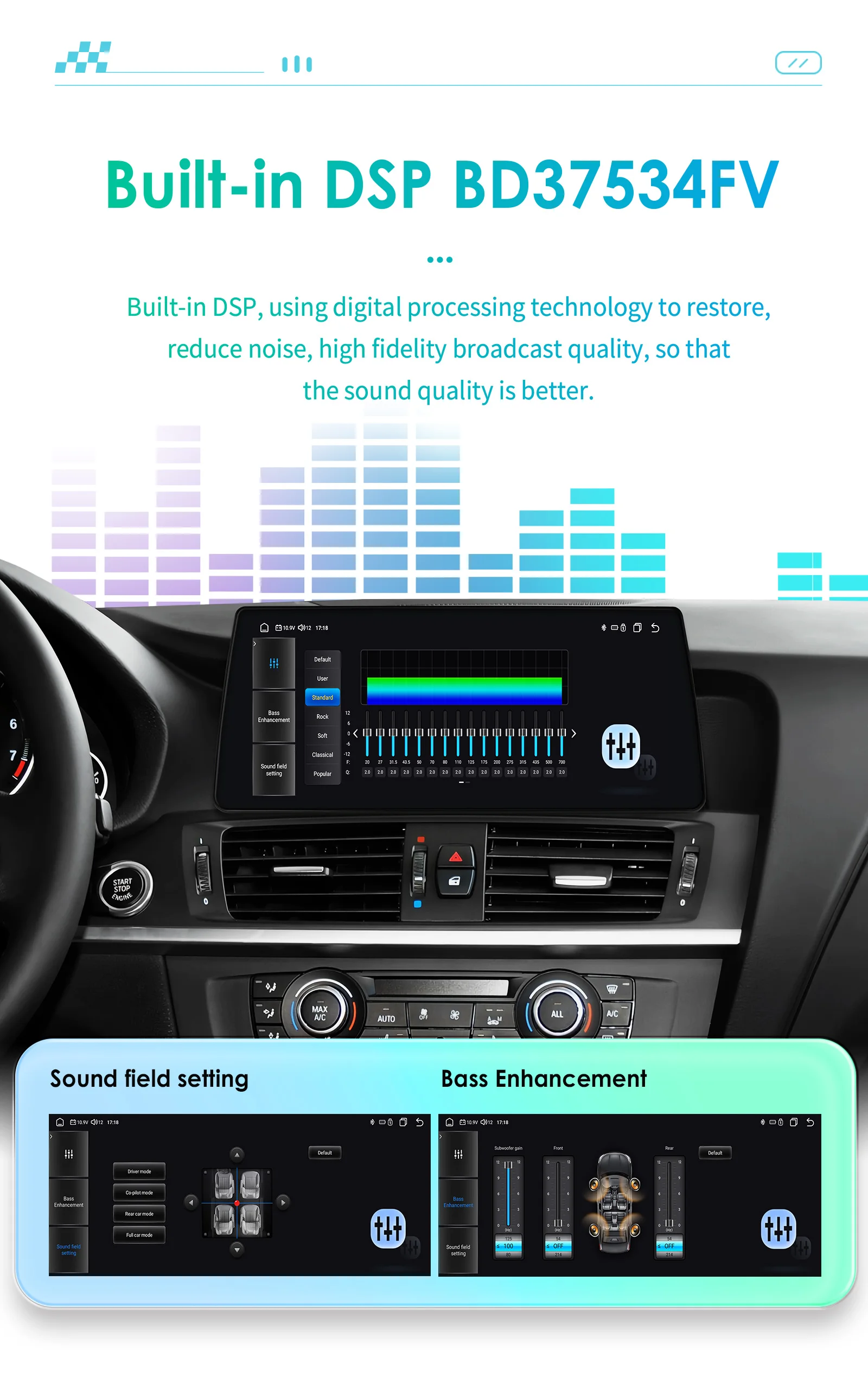 10,25 "Carplay Android 13 Auto Auto radio Für BMW X3 E83 F25 X4 F26 CIC NBT Multimedia Player 4G GPS navi Stereo 2din SWC bildschirm – Detail 25