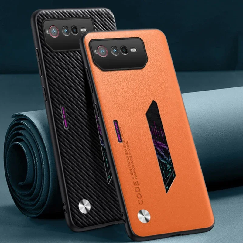 Luxury PU Leather Matte Silicone Phone Case - Full Protection Back Cover